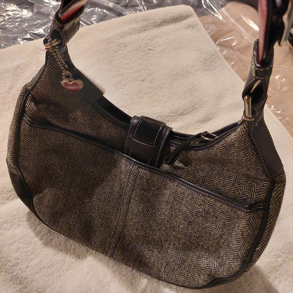 Coach Bag - Black and Grey
